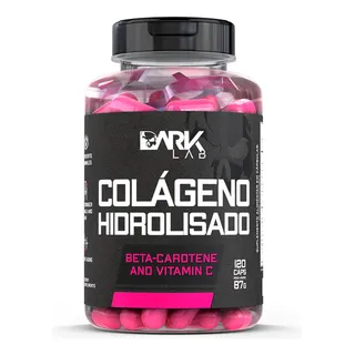 Dark Lab Colágeno Hidrolisado 120 Caps Dark Lab Sabor Sem sabor