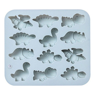 Molde De Silicona Turn Sugar Con Forma De Dinosaurio, Molde Molde De Silicona Turn Sugar Con Forma De Dinosaurio, Molde
