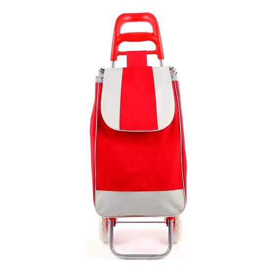 Carro De Compras Con Ruedas Bolsa Plegable Mercado Cdm01