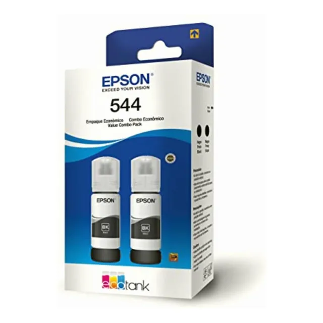 Epson Paquete De 2 Tintas Color Negro Ecotank Para L1110,