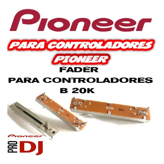 Potenciometro Fader Para Controladores Pioneer Ddj Sx  B20k