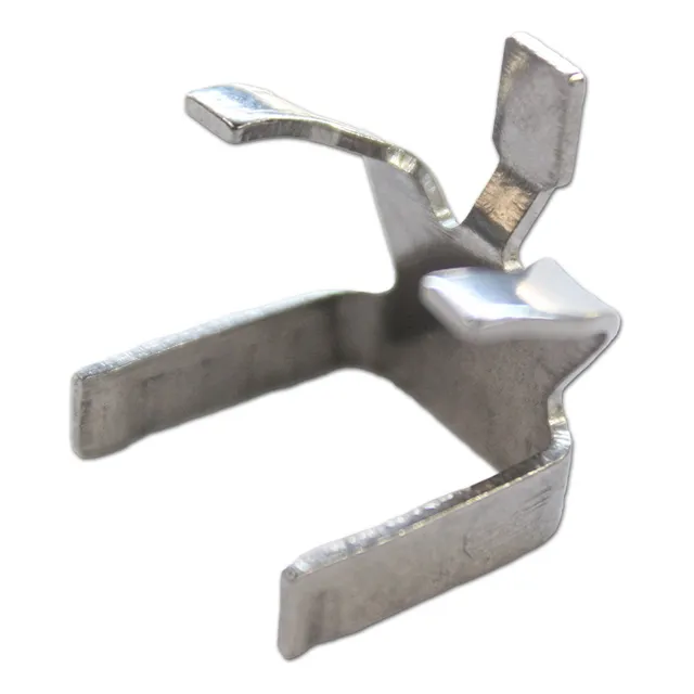 Clip Gancho Sujetador Metalico Para Inyector 4 Und.