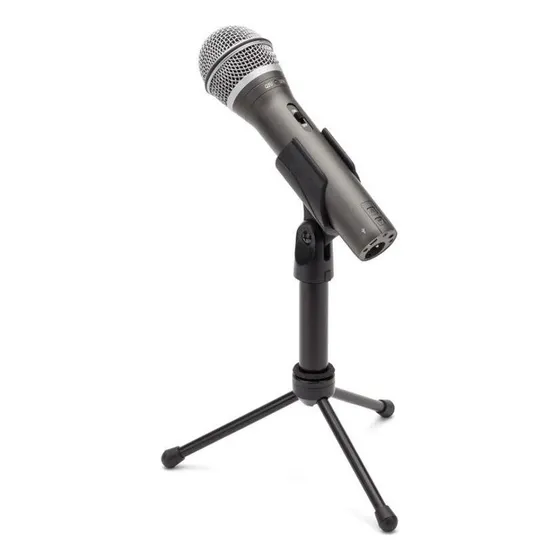 Microfone Xlr/usb Samson Q2u Cor Cinza