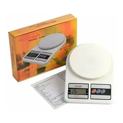 Balanza Peso Digital Bascula Cocina Kg Kilos Gramos Comida