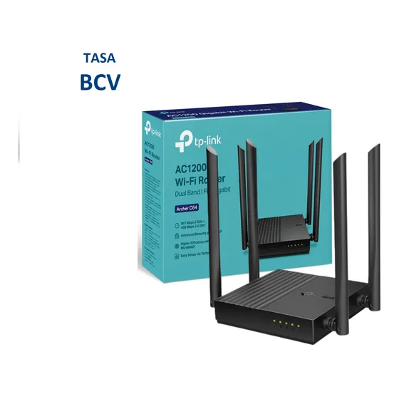 Router Tp-link Ac 1200 Doble Banda Archer C64 Full Gigabit
