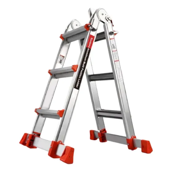 Escalera Telescopica Plegable Multiposicion 3.20m Retractil