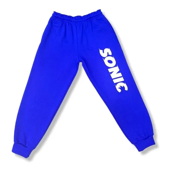 Pantalón O Monos Deportivo Para Niños De Sonic (azul)