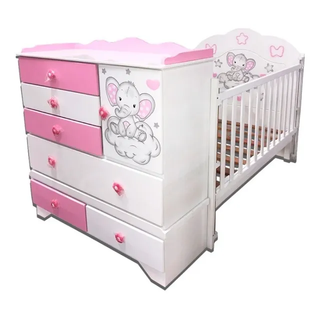 Cama Cuna Niño Modelos Personalizados Con El Nombre Bb
