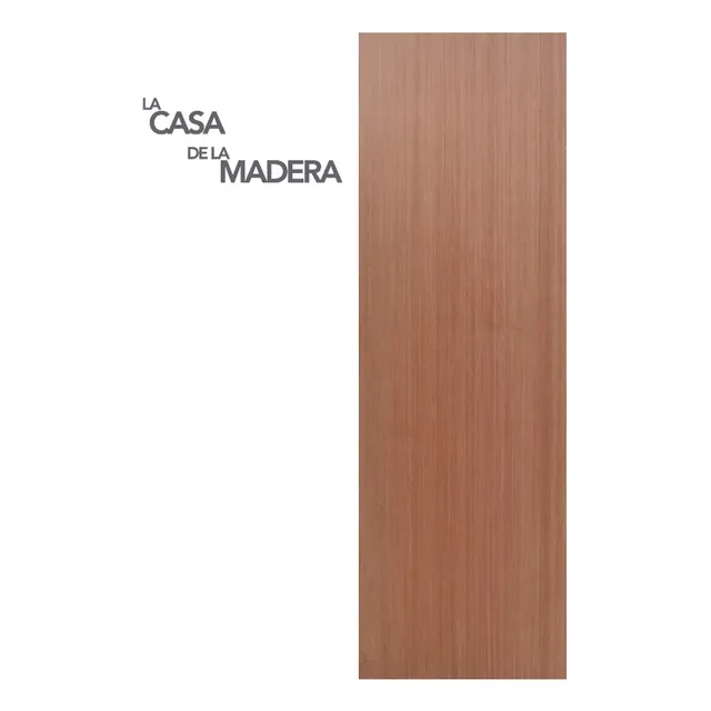 Puerta Entamborada Roble Blanco Y Rojo 70x210 