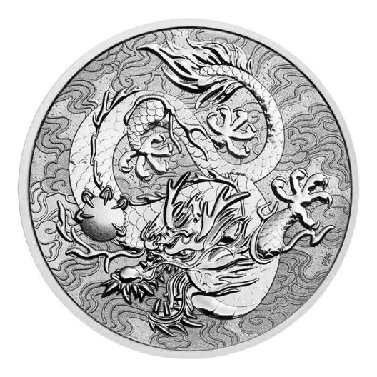 Onza De Plata Pura 2021 Dragon Myths Of Legends
