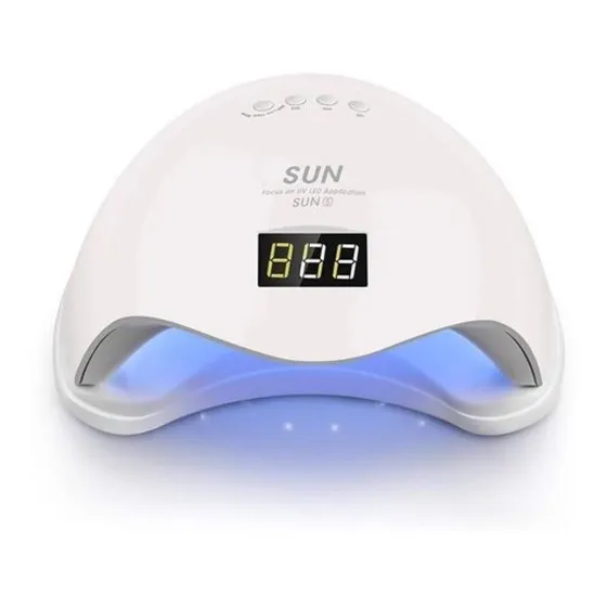 Lampara Uv Led 48w Cabina Secador Uñas En Gel Premium Sun 5!