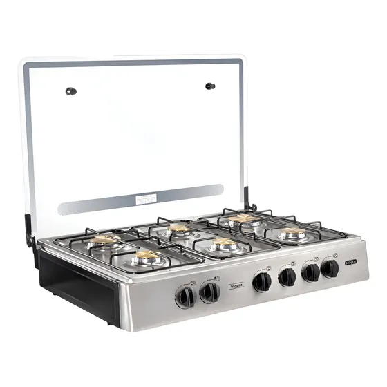 Cocineta Ecoline Ragazza Ct Inox 6 Quemadores