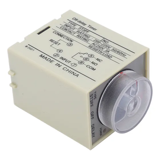 Time Relay Berm Power Off Delay Control Timer Timer