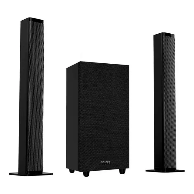 Barra De Sonido Subwoofer Teatro En Casa Desmontable Select Sound Modelo Evolve Usb Bluetooth B3283 100w
