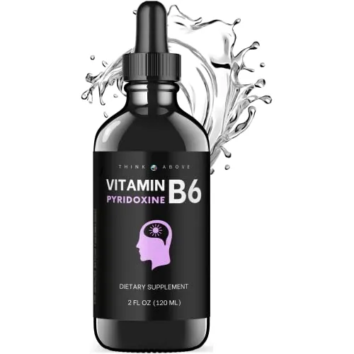 Vitamina B6 Gotas Líquidas - Pyridoxina Hcl - B6 T27dw