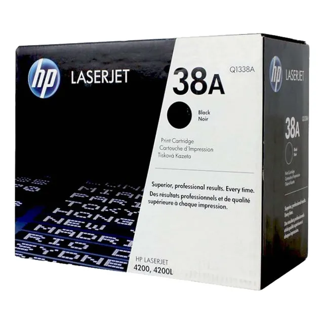 Toner Hp 38a Laserjet 4200 Q1338a 12,000 Paginas Negro