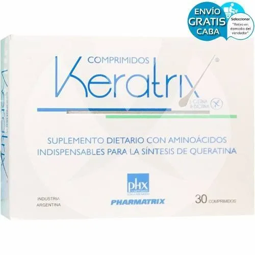 Suplemento en comprimidos Pharmatrix Keratrix aminoácidos