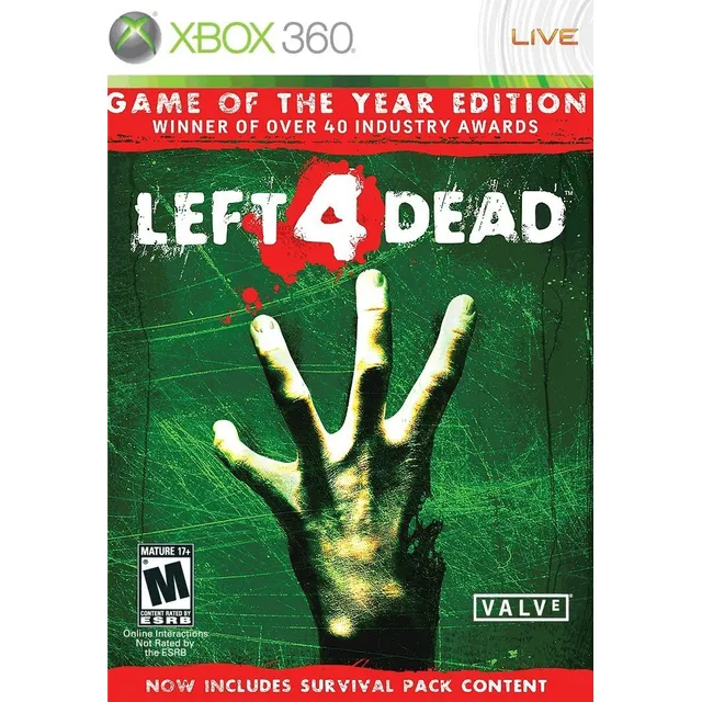 Left 4 Dead Edición Juego Del Año -xbox 360