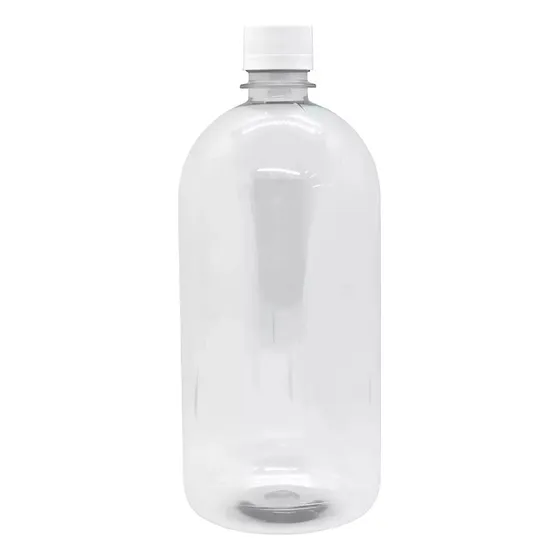 Envase Deuan Pet 500 Cc Botellita Con Tapa Pack 25 De Unidades Transparencia Cristalina Resistente A Golpes Y Caídas Cuello De 28 Mm Cierre Hermético Superficie Ideal Para Etiquetas