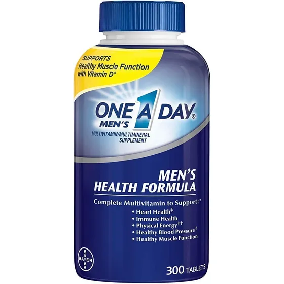 Multivitamínico Completo Para Hombre, Una Vez Al Día, 300 Co