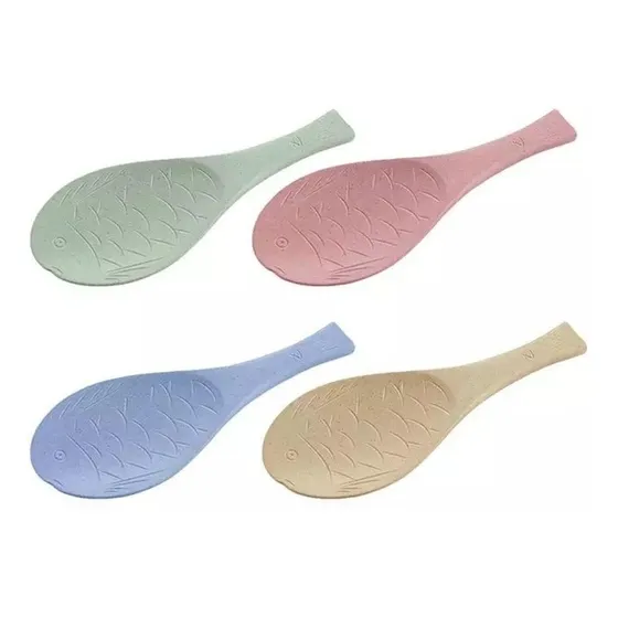 Cuchara De Pez Fibra De Trigo Biodegradable Ecológica Cocina