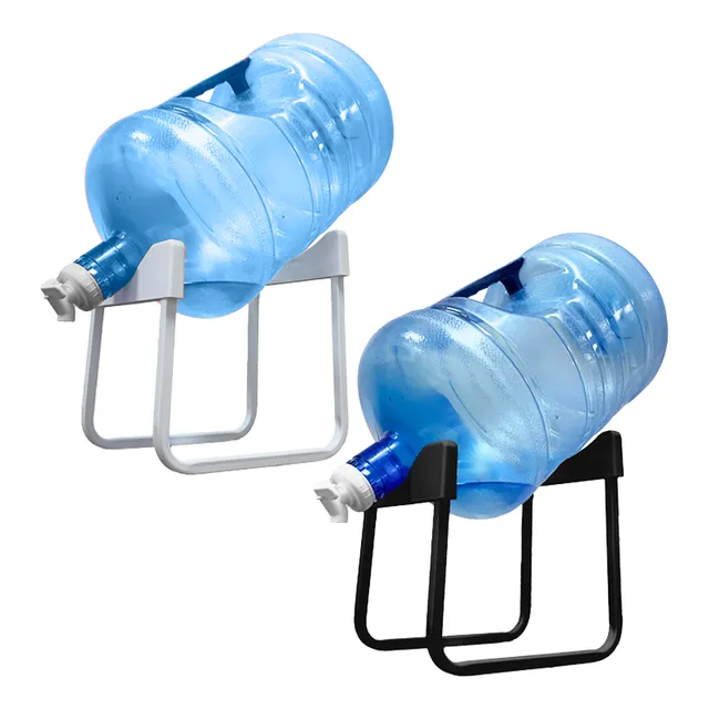 Porta Garrafon Dispensador Con Tapa Y Valvula Base Metalica