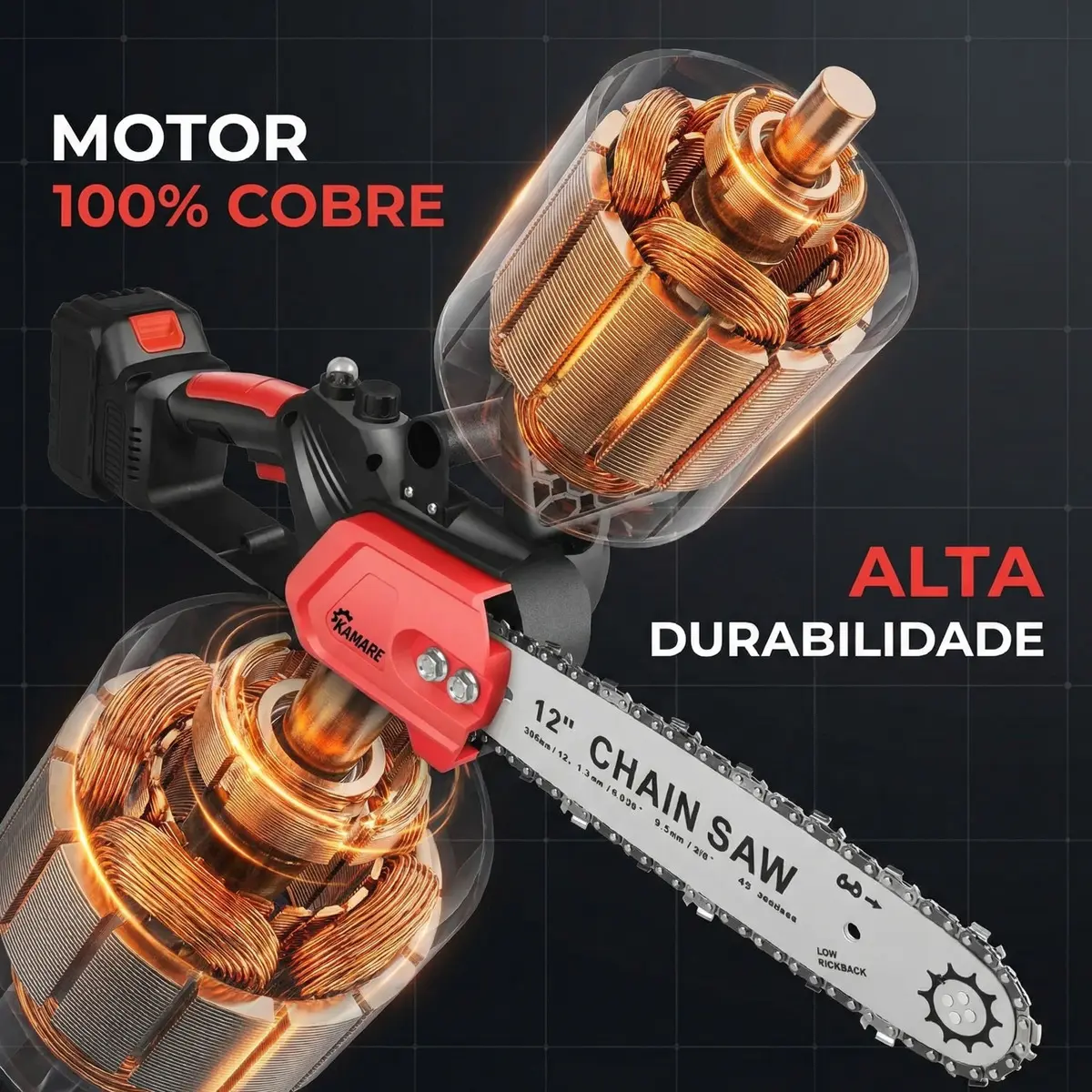 Detalhe do Motor Kamare