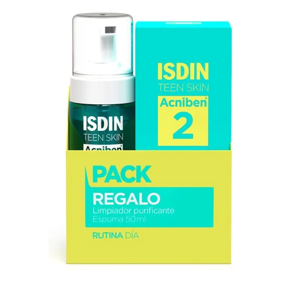 Gel-crema Control De Brillos Y Granos y Limpiador Acniben para Tipo De Piel con Tendencia acnéica 150 ml
