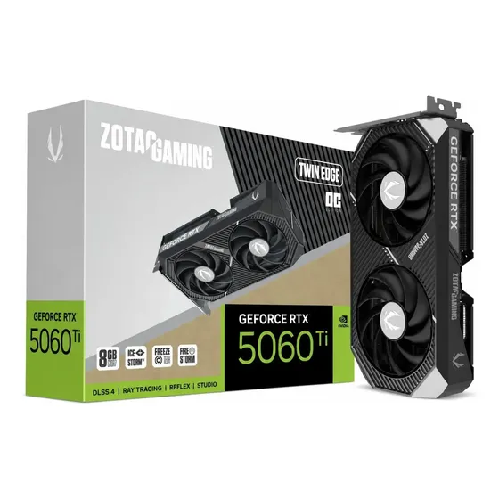 Tarjeta De Video Zotac Gaming Rtx 5060 Ti 8gb Twin Edge Oc