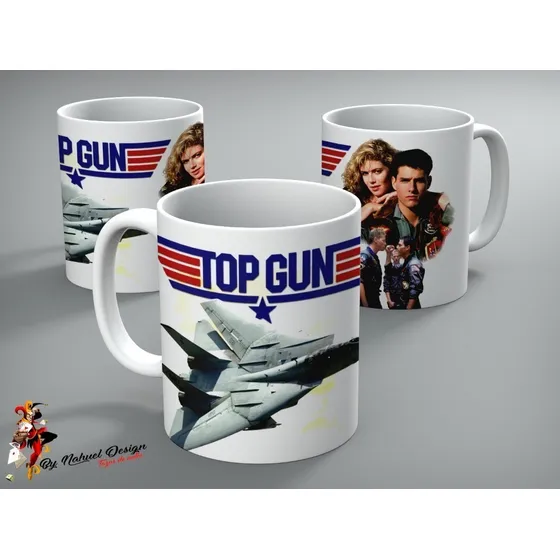 Taza De Ceramica Top Gun 02