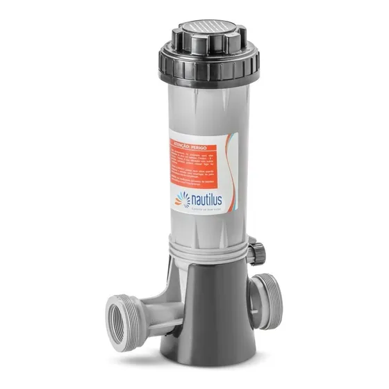 Dosador De Cloro Automático Nautilus Para Piscinas E Poços