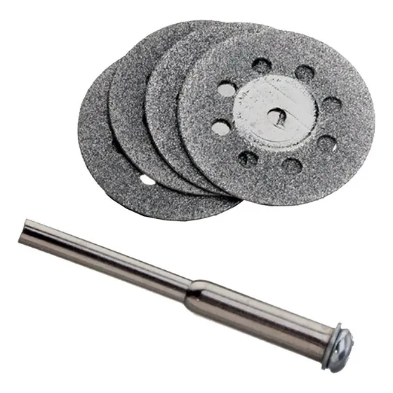 Kit 4 Discos De Corte Diamantados Minitornos Dremel Ruhlmann