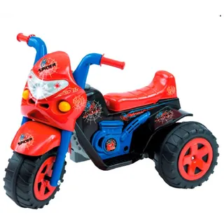 Moto Elétrica Gp Raptor Spider Bateria 6v Com Luz E Som Moto Elétrica Gp Raptor Spider Bateria 6v Com Luz E Som