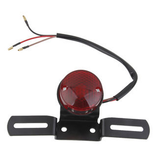 Motocicleta Rojo Trasero Stop Luz Lámpara Para Racer Motocicleta Rojo Trasero Stop Luz Lámpara Para Racer