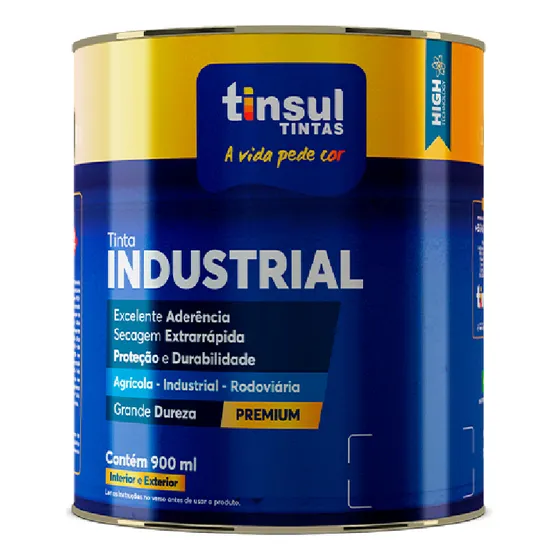 Pintura Fondo Antioxido Premium Tinsul 900 Ml Color Gris