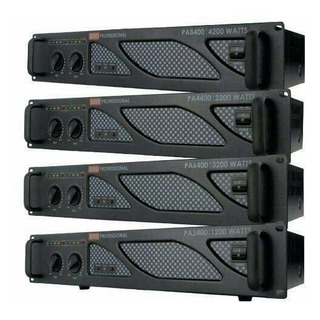 Emb Pro - Pa6400 - Amplificador De Potencia Profesional Para Emb Pro - Pa6400 - Amplificador De Potencia Profesional Para