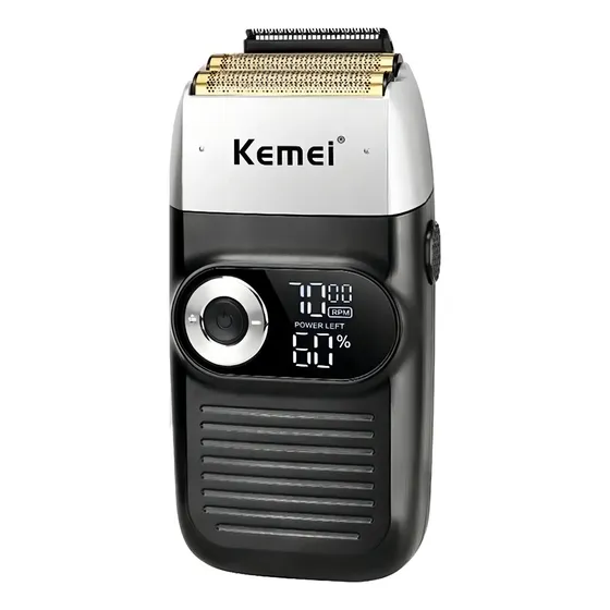 Máquina afeitadora Kemei KM-2026 negra