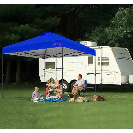 Repuesto Lona Carpa Toldo Plegable 3x3 Mt Filtro Uv Plateado Color Azul no incluye fierro