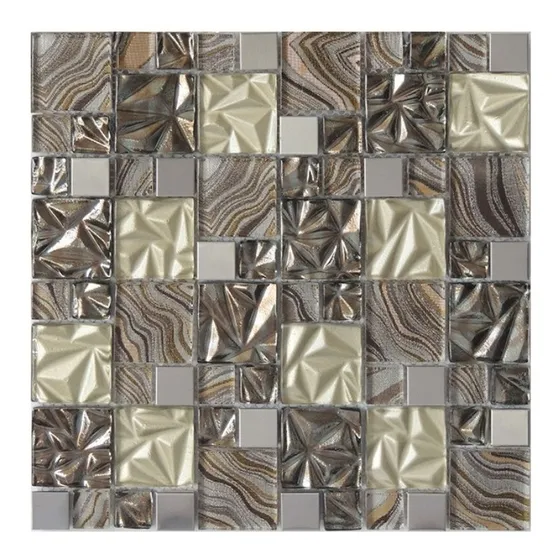 Malla De Mosaico Decorativa Tiles2000 Cedar Caja Con 6pzas