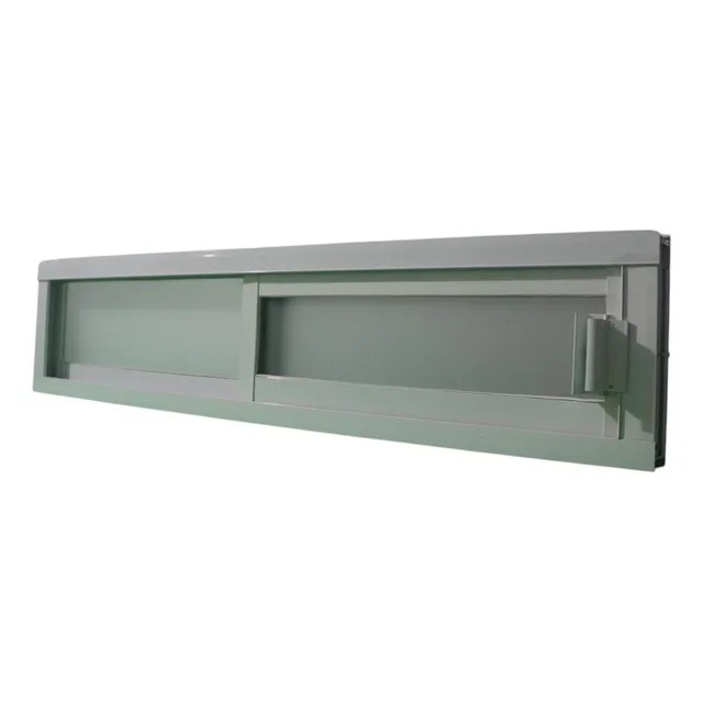 Ventana De Aluminio Corrediza 20x100cm Con Mosquitero.