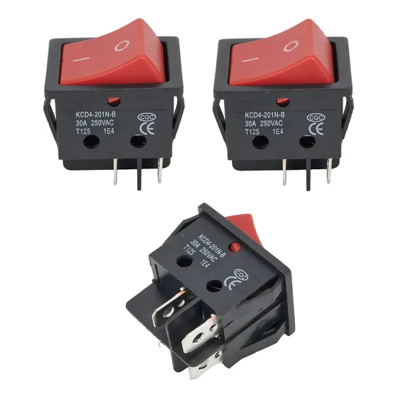 Switch 3pz Interruptor Apago Y Encendido 30amp 4 Pines