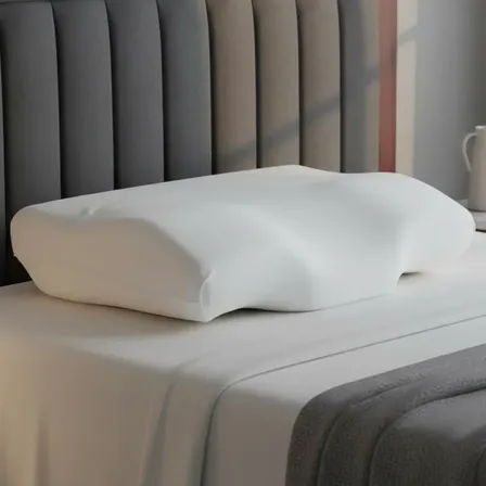 Travesseiro Nasa De Suporte Cervical Pescoço Coluna Relax Branco