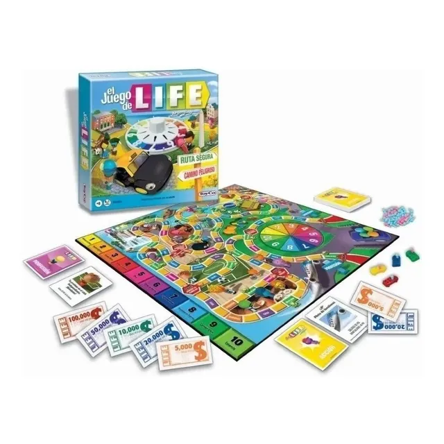 Life Argentina Popular Juego De Mesa Original Toyco 22018