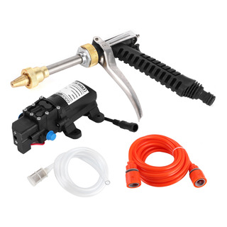 Bomba De Lavado De Alta Presión Portátil De 12 V Con Pistola Bomba De Lavado De Alta Presión Portátil De 12 V Con Pistola