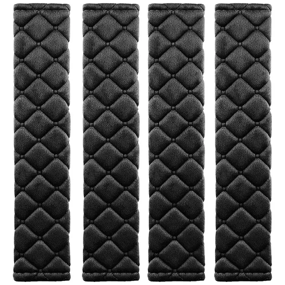4 Pcs Almohadillas Para Cinturón De Seguridad De Automóvil