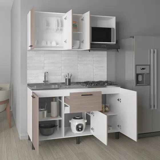 Cocina 150 Paoli Izq Rta Bardolino Blanco