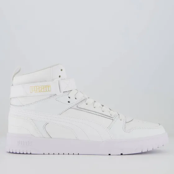 Tênis Puma Rbd Game Bdp Branco E Dourado