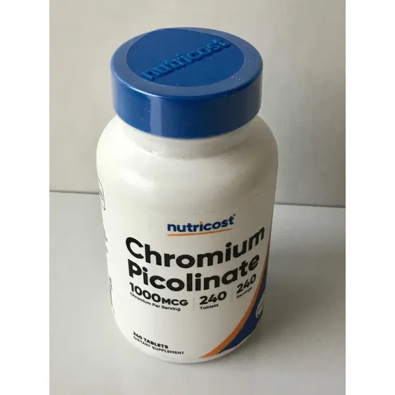 Original Picolinato De Cromo De 1000 Nutricost De Usa