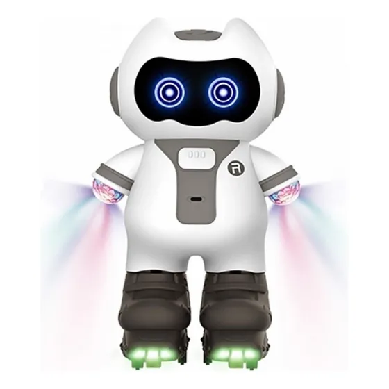 Robot Juguete Musical Luces Baile Niños Juguete + Baterias