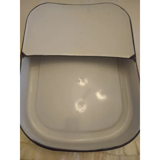 Pato Sanitario Para Enfermo De Peltre Antiguo